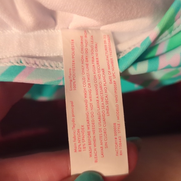 Bandeau Cut-out One PC Swimsuit XXL - Picture 13 of 15